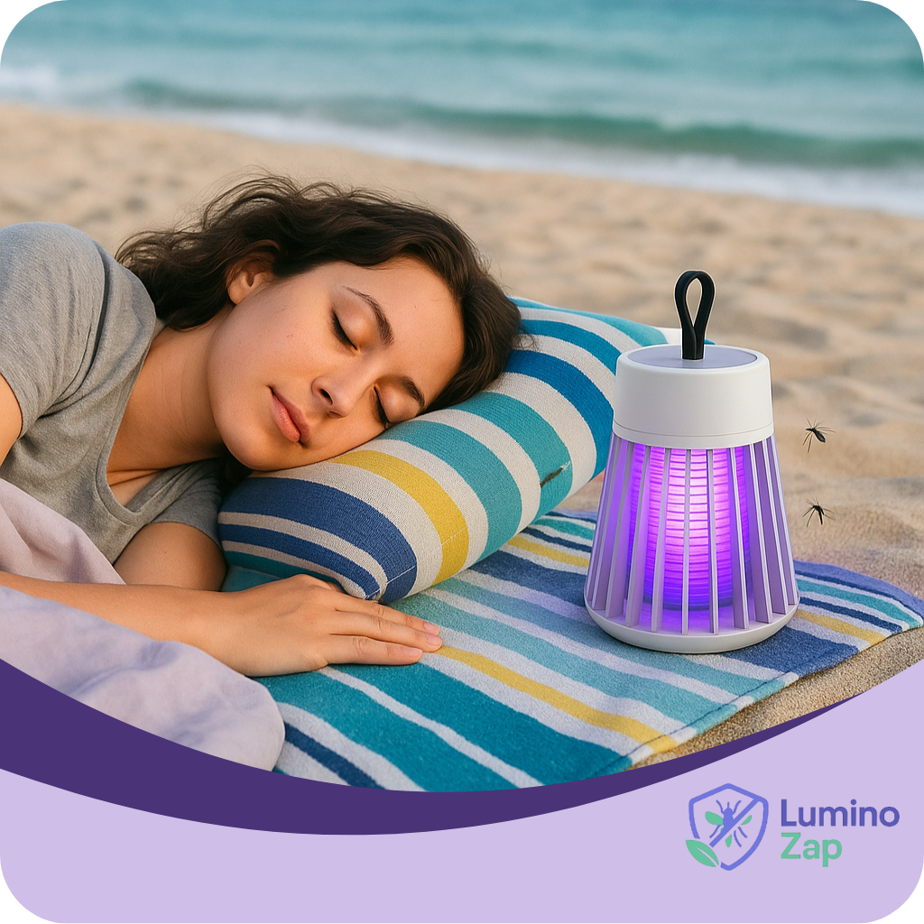 LuminoZap® Electric Shock Mosquito Killer Lamp