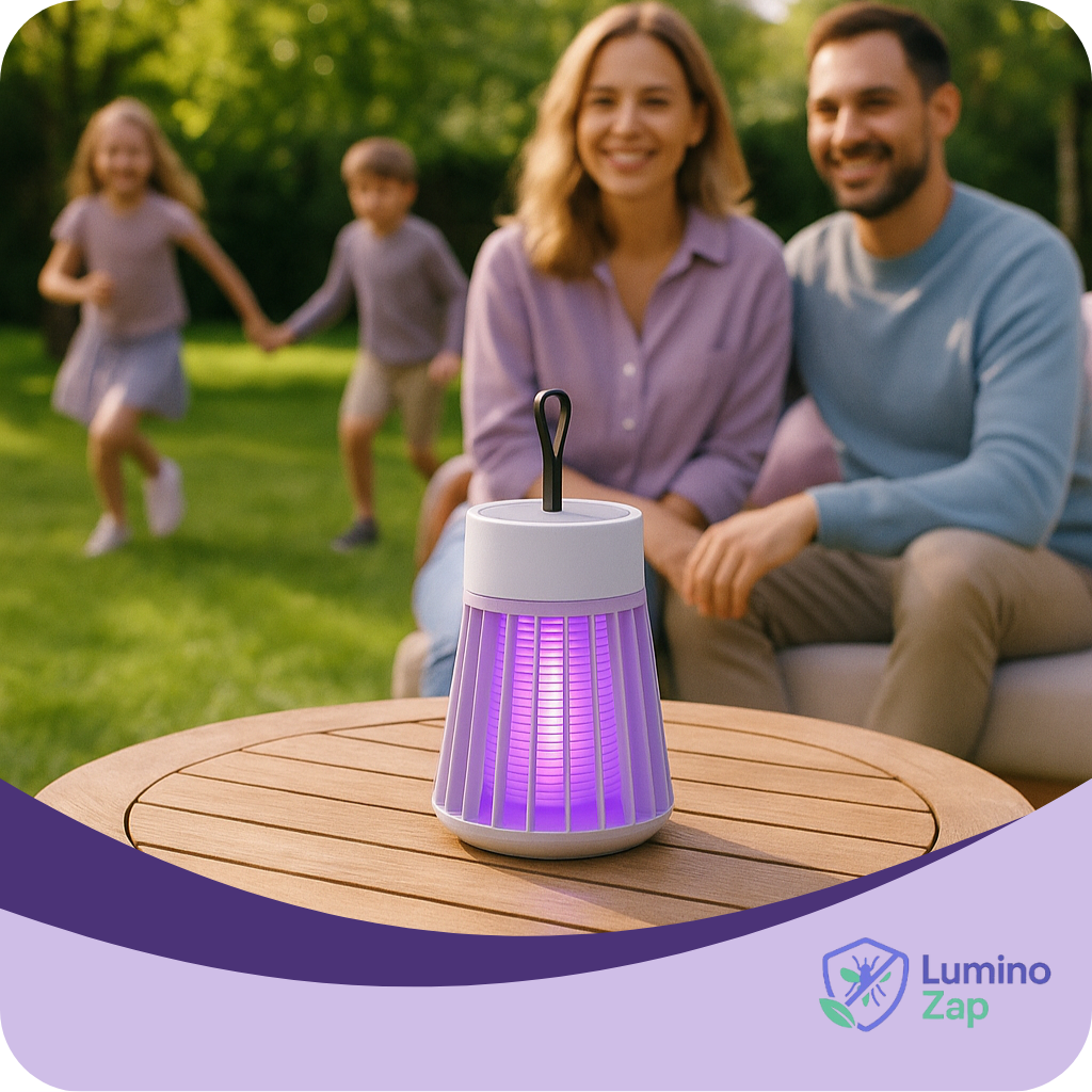 LuminoZap® Electric Shock Mosquito Killer Lamp